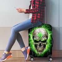 Thunder Skull Luggage Cover I'm Not Anti-Social I Must Not User Friendly - Wonder Print Shop