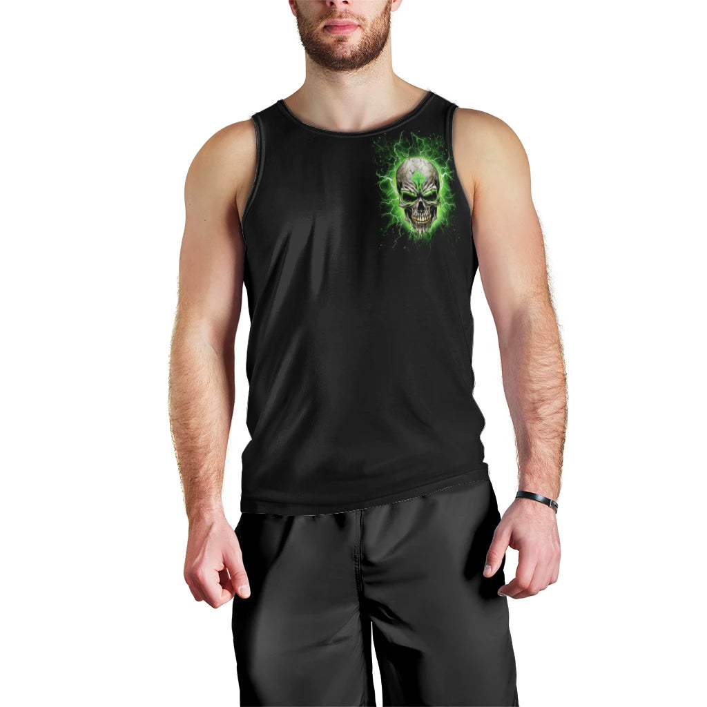 Thunder Skull Men Tank Top I'm Not Anti-Social I Must Not User Friendly - Wonder Print Shop