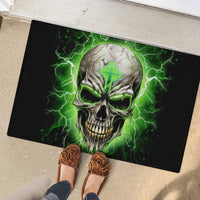Thunder Skull Rubber Doormat I'm Not Anti-Social I Must Not User Friendly - Wonder Print Shop