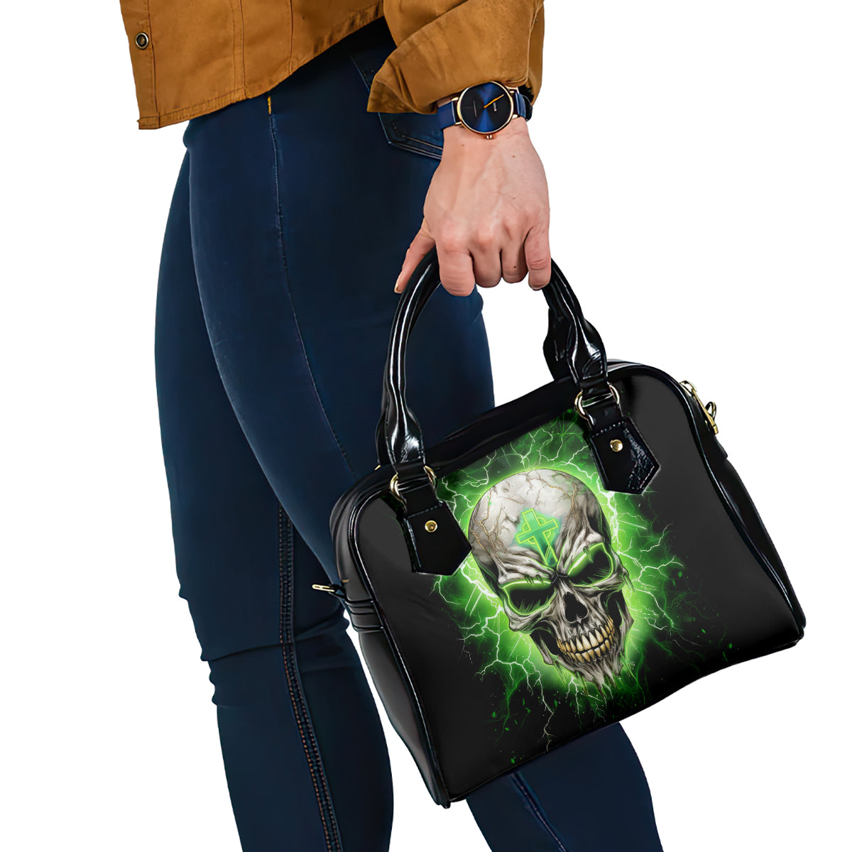 Thunder Skull Shoulder Handbag I'm Not Anti-Social I Must Not User Friendly