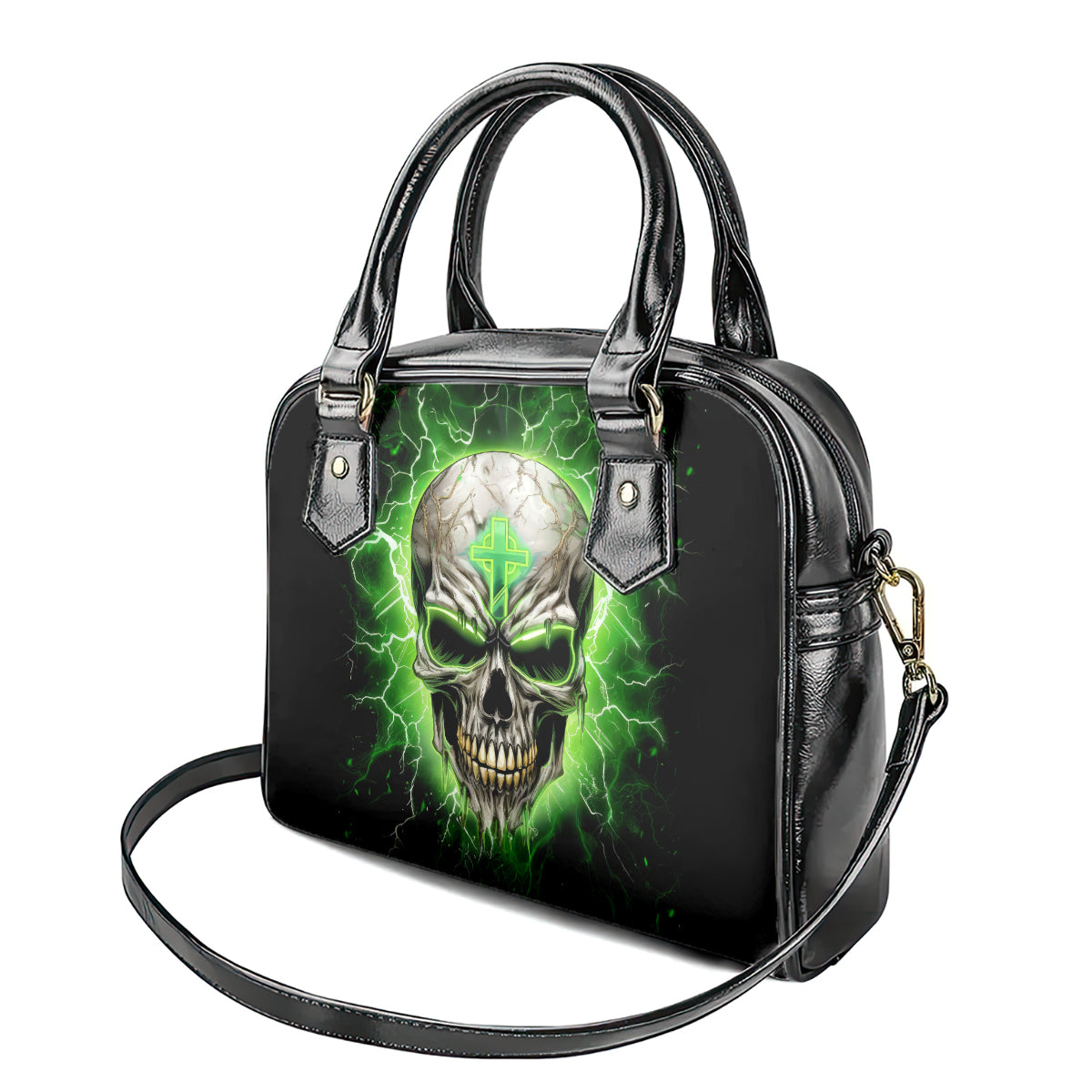 Thunder Skull Shoulder Handbag I'm Not Anti-Social I Must Not User Friendly