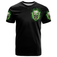 Thunder Skull T Shirt I'm Not Anti-Social I Must Not User Friendly - Wonder Print Shop