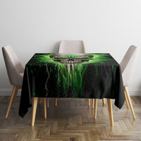 Thunder Skull Tablecloth I'm Not Anti-Social I Must Not User Friendly - Wonder Print Shop