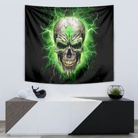 Thunder Skull Tapestry I'm Not Anti-Social I Must Not User Friendly - Wonder Print Shop