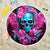 Skull Lady Beach Blanket In My Next Life I Want To Be The Karma Fairy - Wonder Print Shop