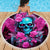 Skull Lady Beach Blanket In My Next Life I Want To Be The Karma Fairy - Wonder Print Shop