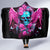 Skull Lady Hooded Blanket In My Next Life I Want To Be The Karma Fairy