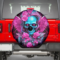 Skull Lady Spare Tire Cover In My Next Life I Want To Be The Karma Fairy - Wonder Print Shop