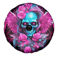 Skull Lady Spare Tire Cover In My Next Life I Want To Be The Karma Fairy - Wonder Print Shop