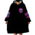 Skull Lady Wearable Blanket Hoodie In My Next Life I Want To Be The Karma Fairy - Wonder Print Shop