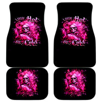 Skull Lady Car Mats Look Hot Be Cold - Wonder Print Shop