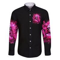 Skull Lady Family Matching Summer Maxi Dress and Hawaiian Shirt Look Hot Be Cold - Wonder Print Shop