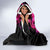 Skull Lady Hooded Blanket Look Hot Be Cold