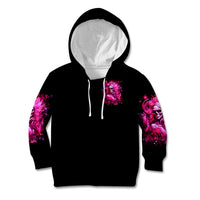Skull Lady Kid Hoodie Look Hot Be Cold - Wonder Print Shop