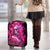 Skull Lady Luggage Cover Look Hot Be Cold - Wonder Print Shop