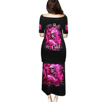 Skull Lady Puletasi Look Hot Be Cold - Wonder Print Shop