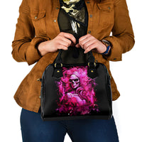 Skull Lady Shoulder Handbag Look Hot Be Cold