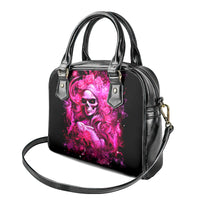 Skull Lady Shoulder Handbag Look Hot Be Cold