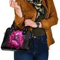 Skull Lady Shoulder Handbag Look Hot Be Cold