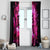 Skull Lady Window Curtain Look Hot Be Cold - Wonder Print Shop
