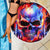 Flame Skull Beach Blanket My Give A Fuck Is Broken But My Go Fuck Yourself Is Fully Functional - Wonder Print Shop