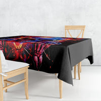 Flame Skull Tablecloth My Give A Fuck Is Broken But My Go Fuck Yourself Is Fully Functional - Wonder Print Shop