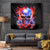 Flame Skull Tapestry My Give A Fuck Is Broken But My Go Fuck Yourself Is Fully Functional - Wonder Print Shop