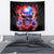 Flame Skull Tapestry My Give A Fuck Is Broken But My Go Fuck Yourself Is Fully Functional - Wonder Print Shop