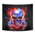 Flame Skull Tapestry My Give A Fuck Is Broken But My Go Fuck Yourself Is Fully Functional - Wonder Print Shop