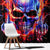 Flame Skull Window Curtain My Give A Fuck Is Broken But My Go Fuck Yourself Is Fully Functional - Wonder Print Shop