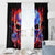 Flame Skull Window Curtain My Give A Fuck Is Broken But My Go Fuck Yourself Is Fully Functional - Wonder Print Shop