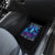 Skull Lady Car Mats Rose Skull She Whispered Back Iam The Storm - Wonder Print Shop