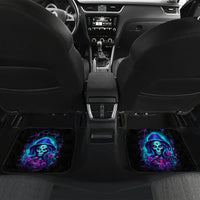 Skull Lady Car Mats Rose Skull She Whispered Back Iam The Storm - Wonder Print Shop