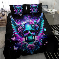 Skull Wings Bedding Set So The Bitch In Me Came Out To Play - Wonder Print Shop