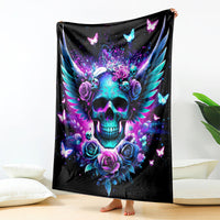 Skull Wings Blanket So The Bitch In Me Came Out To Play