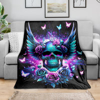 Skull Wings Blanket So The Bitch In Me Came Out To Play