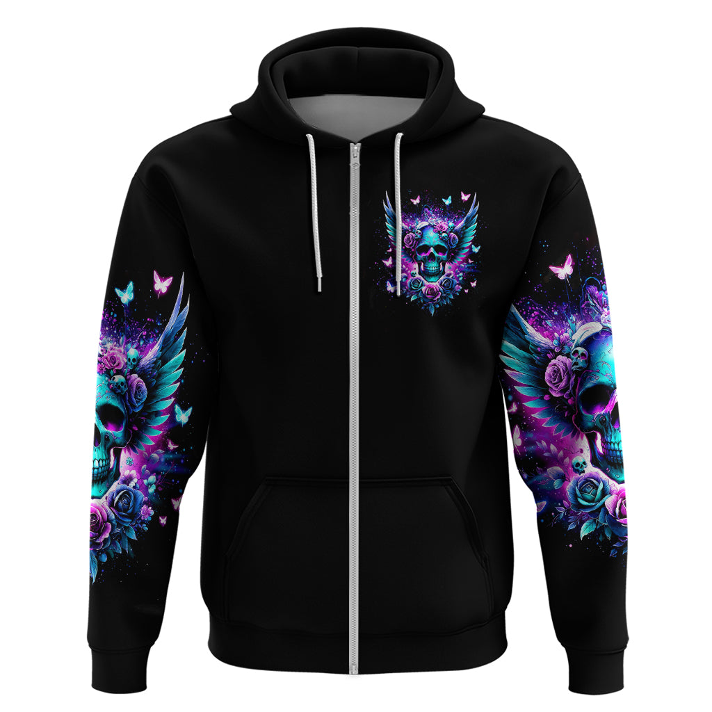 Skull Wings Hoodie So The Bitch In Me Came Out To Play - Wonder Print Shop