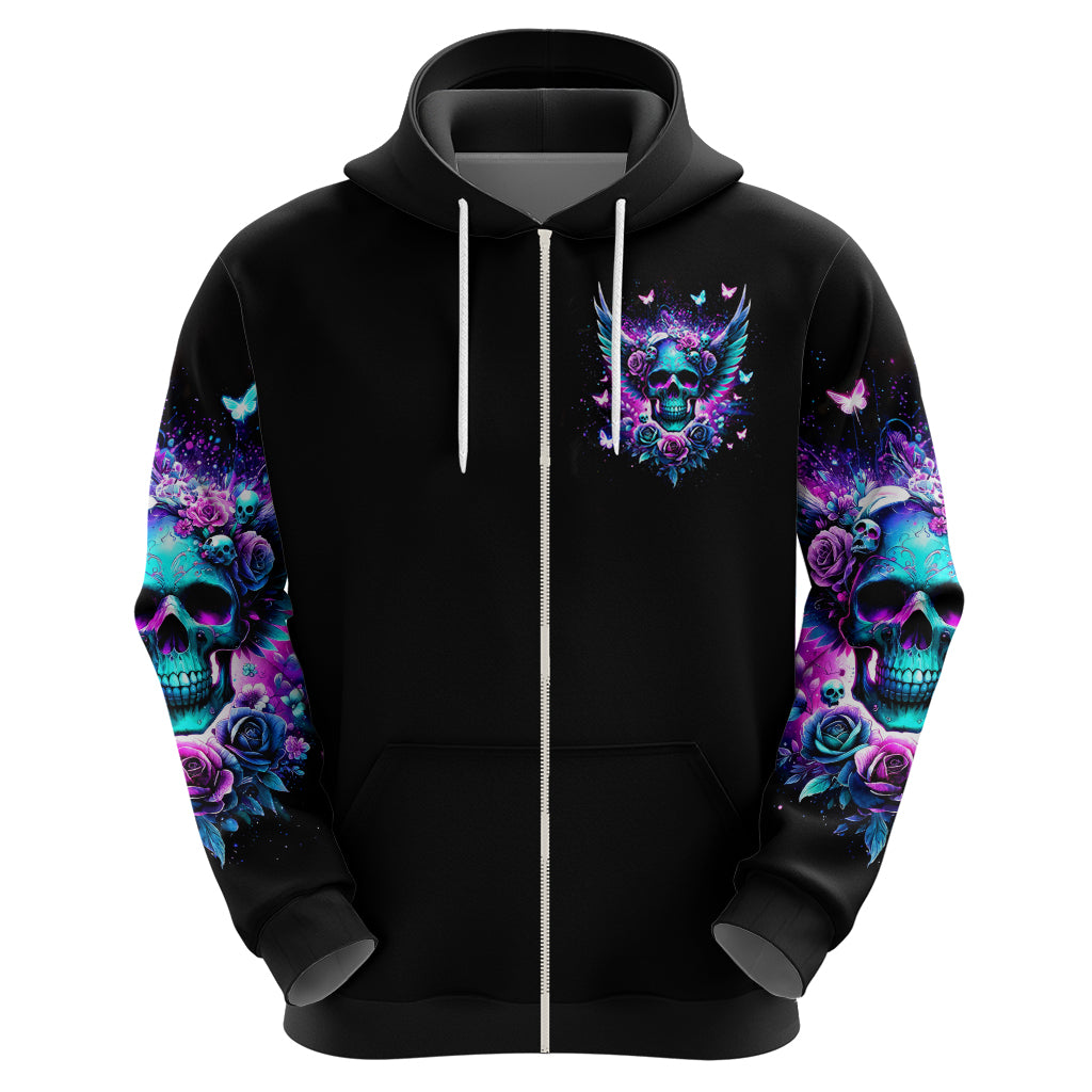 Skull Wings Hoodie So The Bitch In Me Came Out To Play - Wonder Print Shop