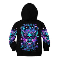 Skull Wings Kid Hoodie So The Bitch In Me Came Out To Play - Wonder Print Shop