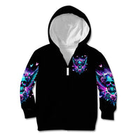 Skull Wings Kid Hoodie So The Bitch In Me Came Out To Play - Wonder Print Shop