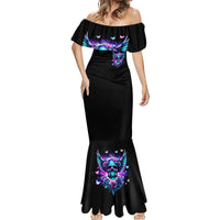 Skull Wings Mermaid Dress So The Bitch In Me Came Out To Play - Wonder Print Shop