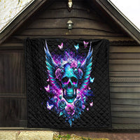 Skull Wings Quilt So The Bitch In Me Came Out To Play - Wonder Print Shop
