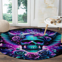 Skull Wings Round Carpet So The Bitch In Me Came Out To Play