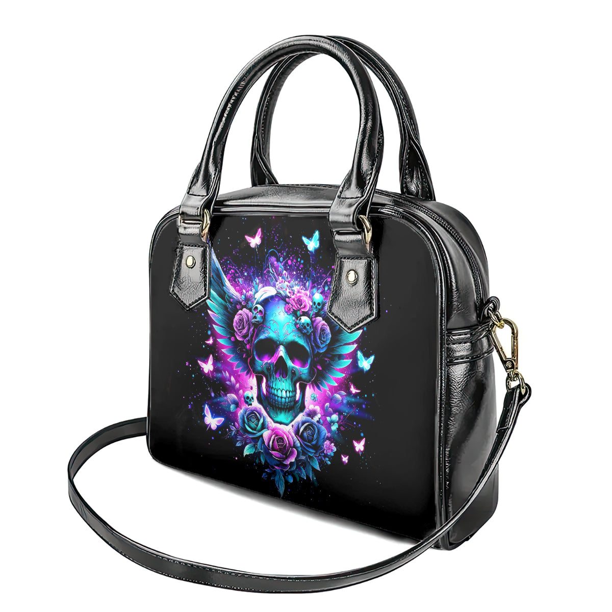 Skull Wings Shoulder Handbag So The Bitch In Me Came Out To Play