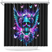 Skull Wings Shower Curtain So The Bitch In Me Came Out To Play
