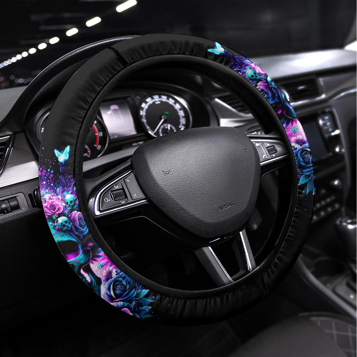 Skull Wings Steering Wheel Cover So The Bitch In Me Came Out To Play - Wonder Print Shop