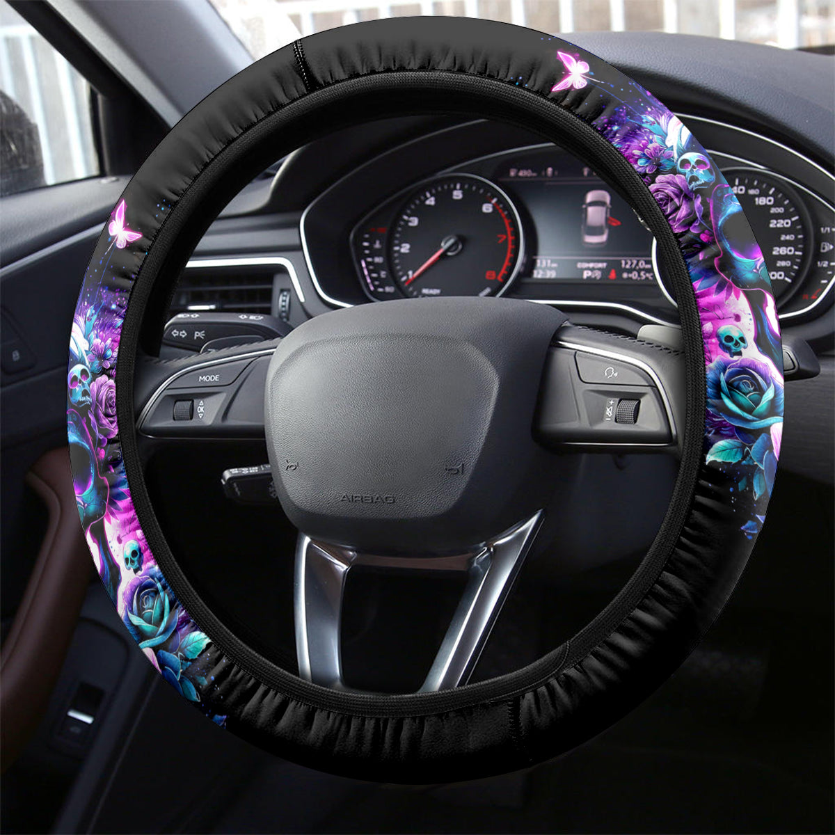 Skull Wings Steering Wheel Cover So The Bitch In Me Came Out To Play - Wonder Print Shop