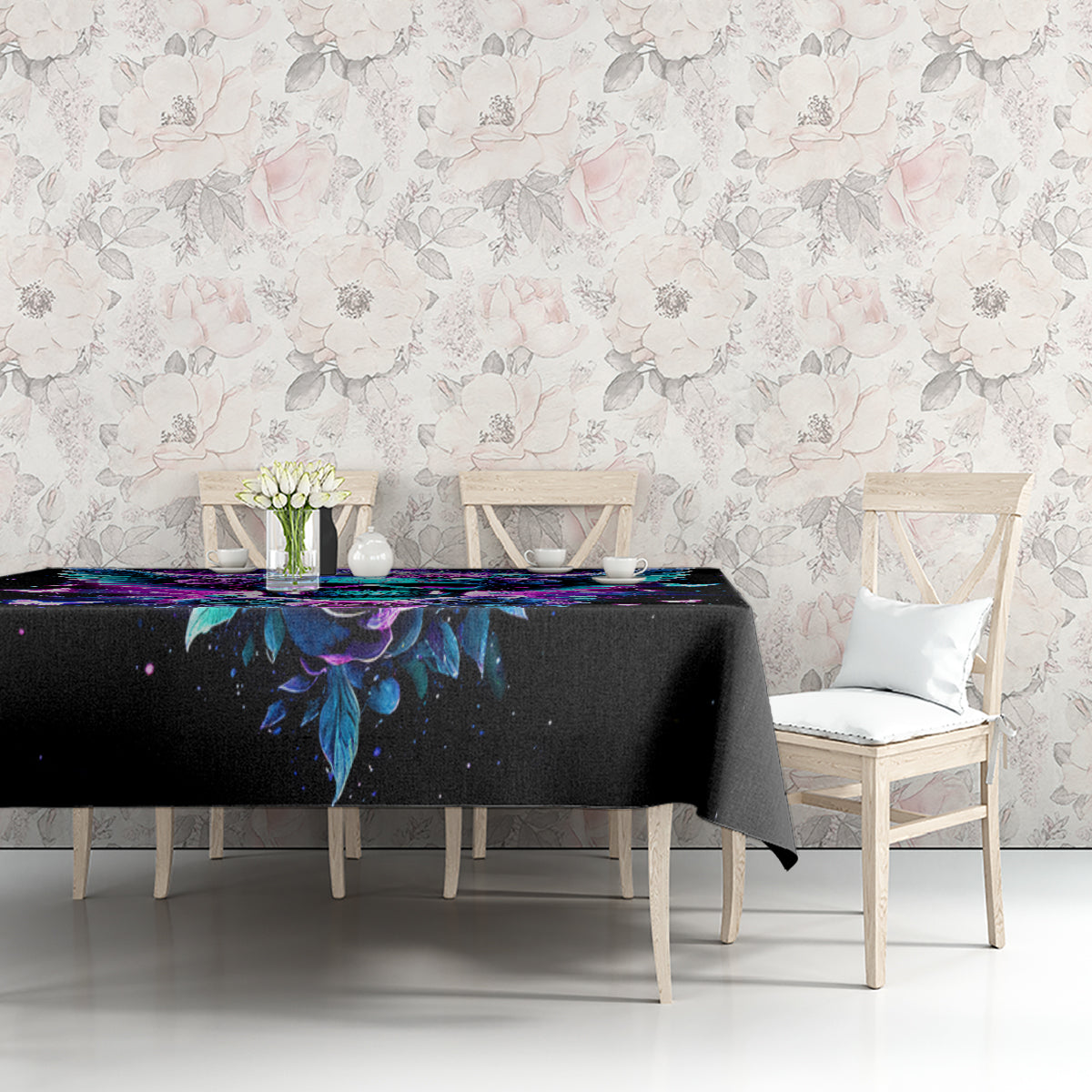 Skull Wings Tablecloth So The Bitch In Me Came Out To Play - Wonder Print Shop