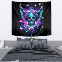 Skull Wings Tapestry So The Bitch In Me Came Out To Play - Wonder Print Shop