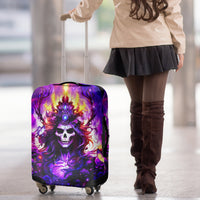 Queen Skull Luggage Cover Sometimes An Angel Somethimes Hellraiser Always A Strong Woman - Wonder Print Shop